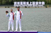 Medalla de bronce para Irán en Kayak doble