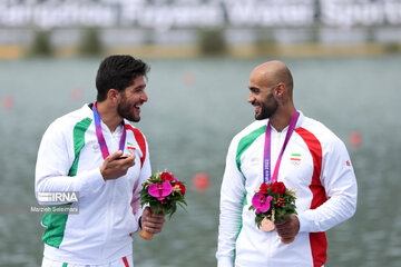 Iran’s canoeists win bronze in Asian Games