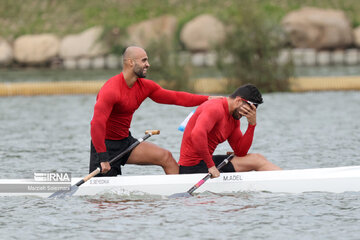 Iran’s canoeists win bronze in Asian Games