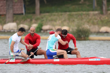 Iran’s canoeists win bronze in Asian Games