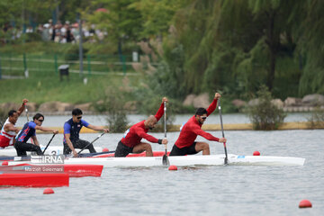 Iran’s canoeists win bronze in Asian Games