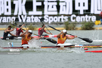 Iran’s canoeists win bronze in Asian Games