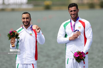 Iran’s canoeists win bronze in Asian Games