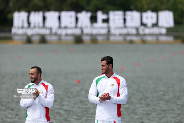 Iran’s canoeists win bronze in Asian Games