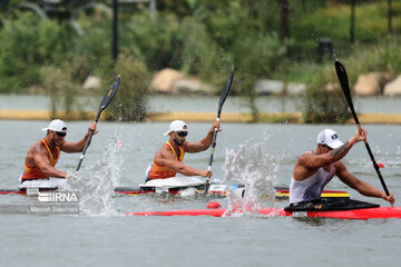 Iran’s canoeists win bronze in Asian Games