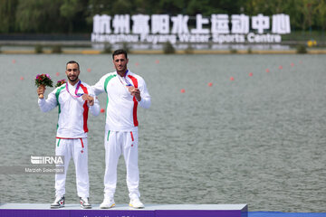 Iran’s canoeists win bronze in Asian Games