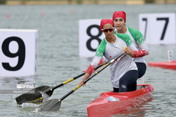 Iran’s canoeists win bronze in Asian Games