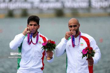 Iran’s canoeists win bronze in Asian Games