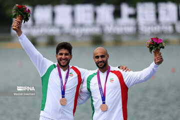 Iran’s canoeists win bronze in Asian Games