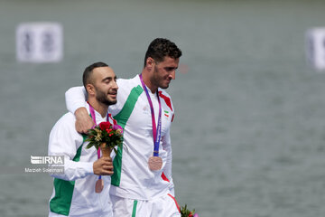 Iran’s canoeists win bronze in Asian Games