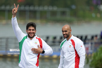 Iran’s canoeists win bronze in Asian Games