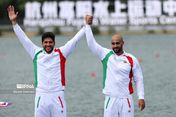 Iran’s canoeists win bronze in Asian Games