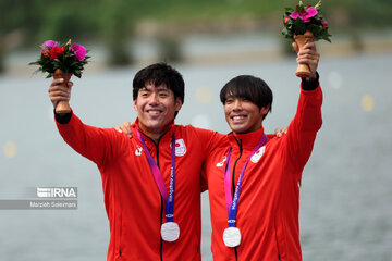 Iran’s canoeists win bronze in Asian Games