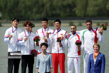 Iran’s canoeists win bronze in Asian Games