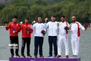 Iran’s canoeists win bronze in Asian Games