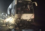 تکرار حادثه در خراسان جنوبی بر اثر تصادف خودرو شوتی + فیلم