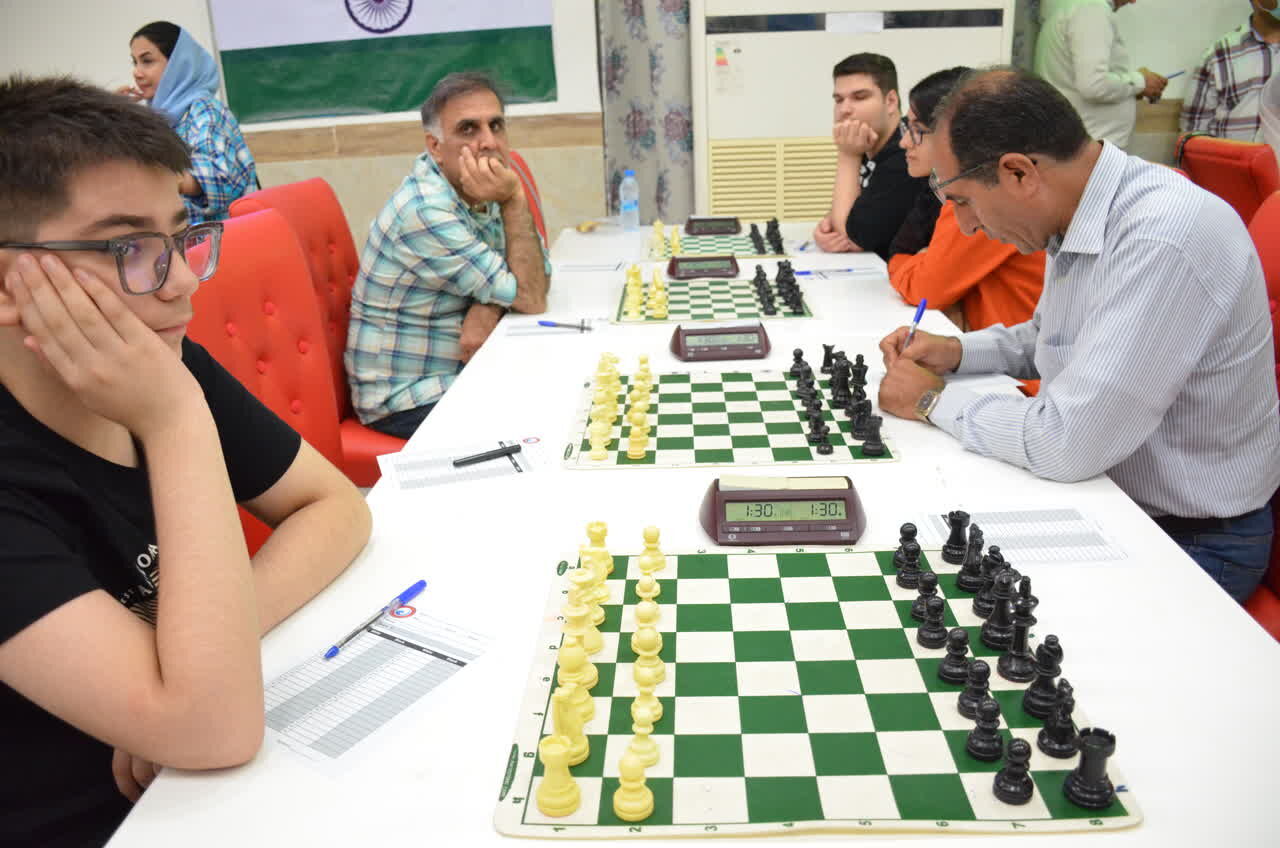 نفرات برتر نخستین دوره مسابقات بین المللی شطرنج آبادان معرفی شدند