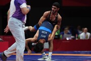 Iran Greco-Roman wrestler bags bronze medal in Asian Games