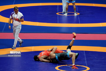 Asian Games: Iran Greco-Roman wrestlers