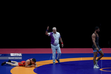 Asian Games: Iran Greco-Roman wrestlers