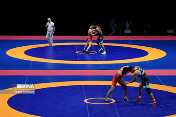 Asian Games: Iran Greco-Roman wrestlers