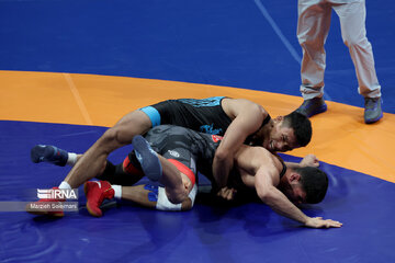 Asian Games: Iran Greco-Roman wrestlers