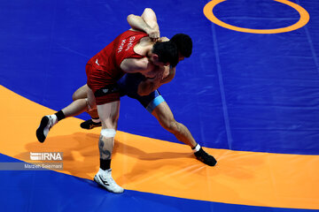 Asian Games: Iran Greco-Roman wrestlers