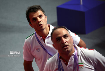 Asian Games: Iran Greco-Roman wrestlers