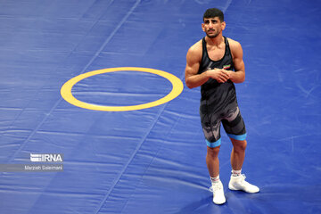 Asian Games: Iran Greco-Roman wrestlers