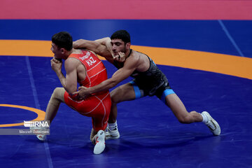 Asian Games: Iran Greco-Roman wrestlers