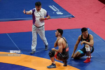 Asian Games: Iran Greco-Roman wrestlers