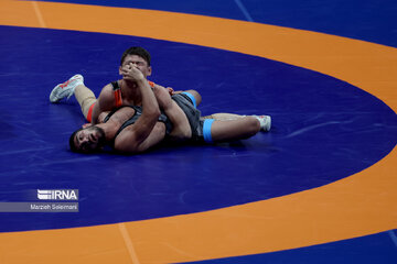 Asian Games: Iran Greco-Roman wrestlers