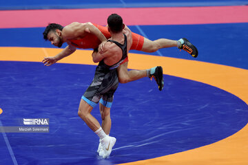 Asian Games: Iran Greco-Roman wrestlers