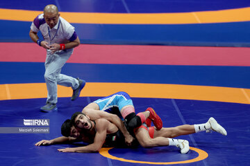 Asian Games: Iran Greco-Roman wrestlers