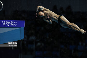 Asian Games: Iranian diver