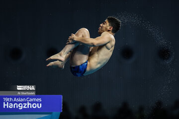 Asian Games: Iranian diver