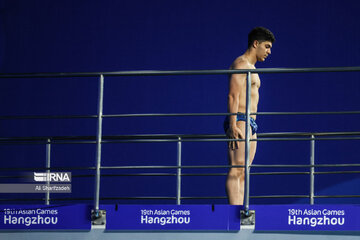 Asian Games: Iranian diver