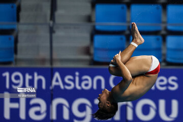 Asian Games: Iranian diver