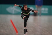 ہانگزو میں ایرانی خاتون کھلاڑیوں کی زبردست کارکردگی، اسکیٹنگ کا عالمی ریکارڈ ٹوٹ گیا