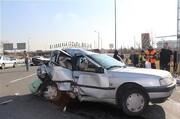 خودروی حامل مدیرکل مدیریت بحران استانداری اصفهان دچار سانحه شد