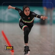 Patinage libre: l’iranienne Romina Salek établit un nouveau record du monde aux Jeux asiatiques de Hangzhou