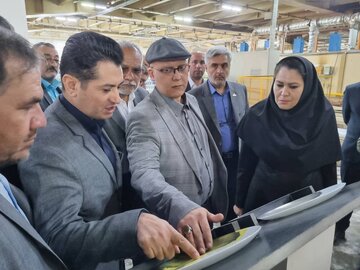 معاون وزیر صمت مشکلات ۲ واحد صنعتی در مشهد را پیگیری کرد