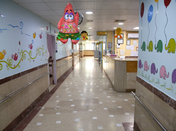 بیمارستان کودکان حکیم چراغ امید بیماران بی بضاعت