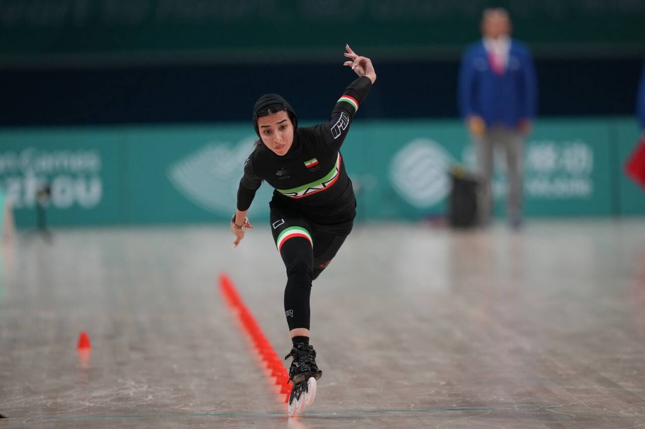 ہانگزو میں ایرانی خاتون کھلاڑیوں کی زبردست کارکردگی، اسکیٹنگ کا عالمی ریکارڈ ٹوٹ گیا