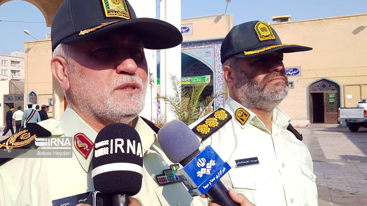 ویژه برنامه‌‎های هفته نیروی انتظامی در استان بوشهر آغاز شد/بوشهر استان برتر در  شاخص امنیت