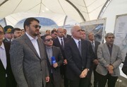 آغاز بتن‌ریزی ساخت پل آغبند در مرز ایران و آذربایجان