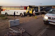سانحه رانندگی در زرین شهر اصفهان،  یک کشته و ۲۴ مصدوم داشت