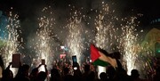 زنجانی‌ها در جشن «سلام بر پایان اسرائیل» شرکت کردند+فیلم