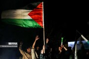 Rassemblement des Téhéranais en guise du soutien à la résistance palestinienne sur la place de la Palestine