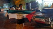 تجمع اهوازی‌ها در حمایت از مقاومت فلسطین